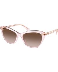 Ralph Lauren - Ra5337U 604313 Sunglasses Acetate Butterfly Normal Shaded - Lyst