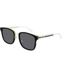 Gucci - Gg0563Skn 003 Sunglasses Acetate Squared - Lyst