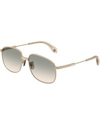 Moncler - Me4013 Fennix 10242C Sunglasses Steel Pilot Normal Nuanced - Lyst