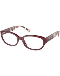 Michael Kors - Mk4113 Gargano 3949 Optical Frames Acetate Transparent Round Normal - Lyst