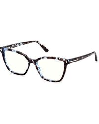 Tom Ford - Ft5812-B 055 Optical Frames Acetate Butterfly Normal - Lyst