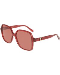 Ferragamo - Sf2069Se 616 Sunglasses Squared Normal - Lyst