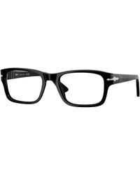 Persol - Po3364V 95 Optical Frames Acetate Squared Normal - Lyst