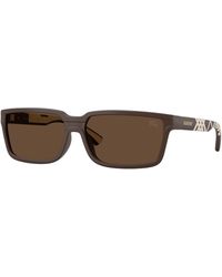 Burberry - Be4495D 423473 Sunglasses Injected Squared Normal - Lyst