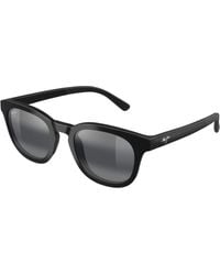 Maui Jim - Mj0737S 007 Occhiali Da Sole Bio-Iniettato Grigio Rotonda - Lyst