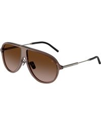 Moncler - Me6009 Glyde 301813 Sunglasses Acetate Pilot Normal Nuanced - Lyst