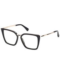 Max Mara - Mm5151-B 001 Optical Frames Acetate Cat Eye Normal - Lyst