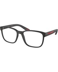 Prada Linea Rossa - Ps 06Pv 18K1O1 Optical Frames Nylon Pillow Normal - Lyst