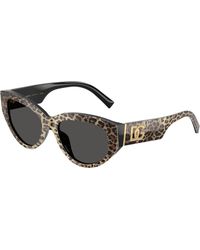 Dolce & Gabbana - Dg4514 316387 Sunglasses Acetate Cat Eye Normal - Lyst