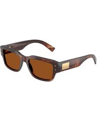 Dolce & Gabbana - Dg4483 322273 Sunglasses Acetate Squared Normal - Lyst