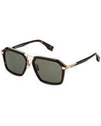 Police - Splq92 Mercury 2 300Y Sunglasses Metal Geometric Normal - Lyst