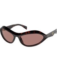 Prada - Pr A20S 17N10D Sunglasses Acetate Geometric Normal - Lyst