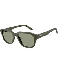 Emporio Armani - Ea4283U 6321/2 Sunglasses Acetate Geometric Normal - Lyst