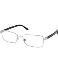 Ralph Lauren - Rl5144 9001 Optical Frames Metal Transparent Squared Normal - Lyst