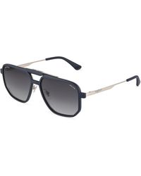 Police - Uplu55 Origins Lite 39 579P Optical Frames Metal Smoke Geometric Nuanced - Lyst