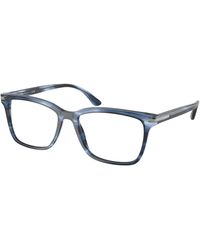 Prada - Pr 14Wv 26F1O1 Optical Frames Acetate Squared Normal - Lyst