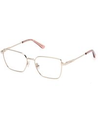 Guess - Gu50168 032 Optical Frames Metal Geometric Normal - Lyst