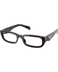 Prada - Pr B05V 17N1O1 Optical Frames Acetate Squared Normal - Lyst