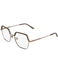 Calvin Klein - Ck25113 771 Optical Frames Metal Butterfly Normal - Lyst
