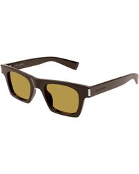 Saint Laurent - Sl 719 004 Sunglasses Acetate Squared - Lyst