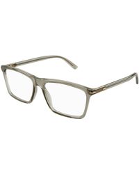 Gucci - Gg1445O 004 Optical Frames Acetate Transparent Squared - Lyst