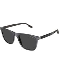 Montblanc - Mb0248S 004 Sunglasses Acetate Squared Normal - Lyst