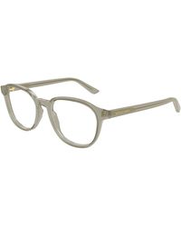 Bottega Veneta - Bv1312O 012 Optical Frames Acetate Transparent Round - Lyst
