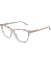 Bottega Veneta - Bv1421O 003 Optical Frames Acetate Transparent Butterfly - Lyst