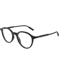 Montblanc - Mb0291O 009 Optical Frames Acetate Transparent Round - Lyst