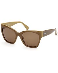 Max Mara - Mm0204 95N Sunglasses Squared Normal - Lyst