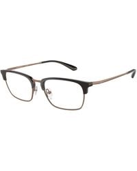 Emporio Armani - Ea3243 3201 Optical Frames Injected Transparent Pillow Normal - Lyst