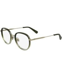 Longchamp - Lo2168 042 Optical Frames Metal Round Normal - Lyst