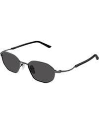 Gucci - Gg2257S 001 Sunglasses Metal Geometric - Lyst