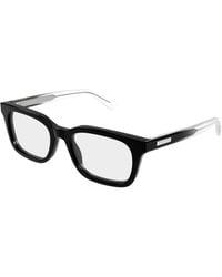 Gucci - Gg2249O 003 Optical Frames Acetate Transparent Squared - Lyst