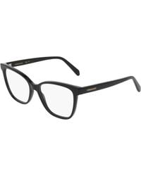 Ferragamo - Sf3062 001 Optical Frames Acetate Squared Normal - Lyst