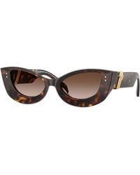 Versace - Ve4520U 108/13 Sunglasses Acetate Cat Eye Normal Nuanced - Lyst