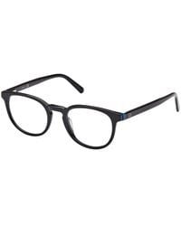 Guess - Gu50069 001 Optical Frames Acetate Squared Normal - Lyst