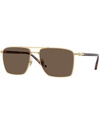 Persol - Po1031S 11568T Sunglasses Steel Squared Normal - Lyst