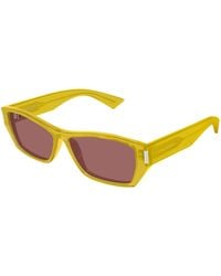Saint Laurent - Sl 928 004 Sunglasses Acetate Squared - Lyst