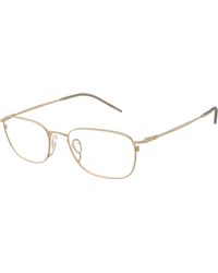 Giorgio Armani - Ar5171 3045 Optical Frames Metal Transparent Pillow Normal - Lyst
