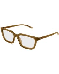 Gucci - Gg1947O 007 Optical Frames Acetate Transparent Squared - Lyst
