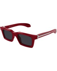 McQueen - Am0506S 005 Sunglasses Acetate Squared - Lyst