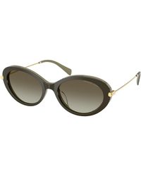 Michael Kors - Mk2245U Rockaway 40193M Sunglasses Acetate Round Normal Shaded - Lyst