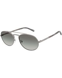 Emporio Armani - Ea2171 300311 Sunglasses Metal Pilot Normal Shaded - Lyst