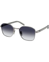 Prada - Pr C50S 5Av90S Sunglasses Steel Squared Normal Shaded - Lyst