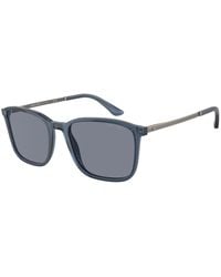 Giorgio Armani - Ar8197 603519 Sunglasses Acetate Squared Normal - Lyst
