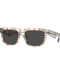 Burberry - Be4431U 412287 Sunglasses Acetate Squared Normal - Lyst