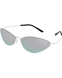 Balenciaga - Bb0350S 004 Sunglasses Titanium Cat Eye - Lyst