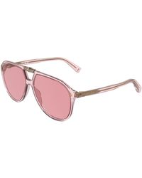 Longchamp - Lo800S 650 Sunglasses Bio-Injected Pilot Normal - Lyst
