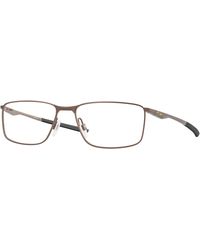 Oakley - Ox3217 Socket 5.0 321720 Optical Frames Metal Transparent Squared Normal - Lyst